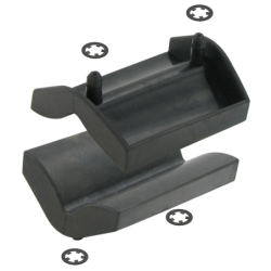 VAR | Jeu 2 mâchoires noires pour pince PR-72000