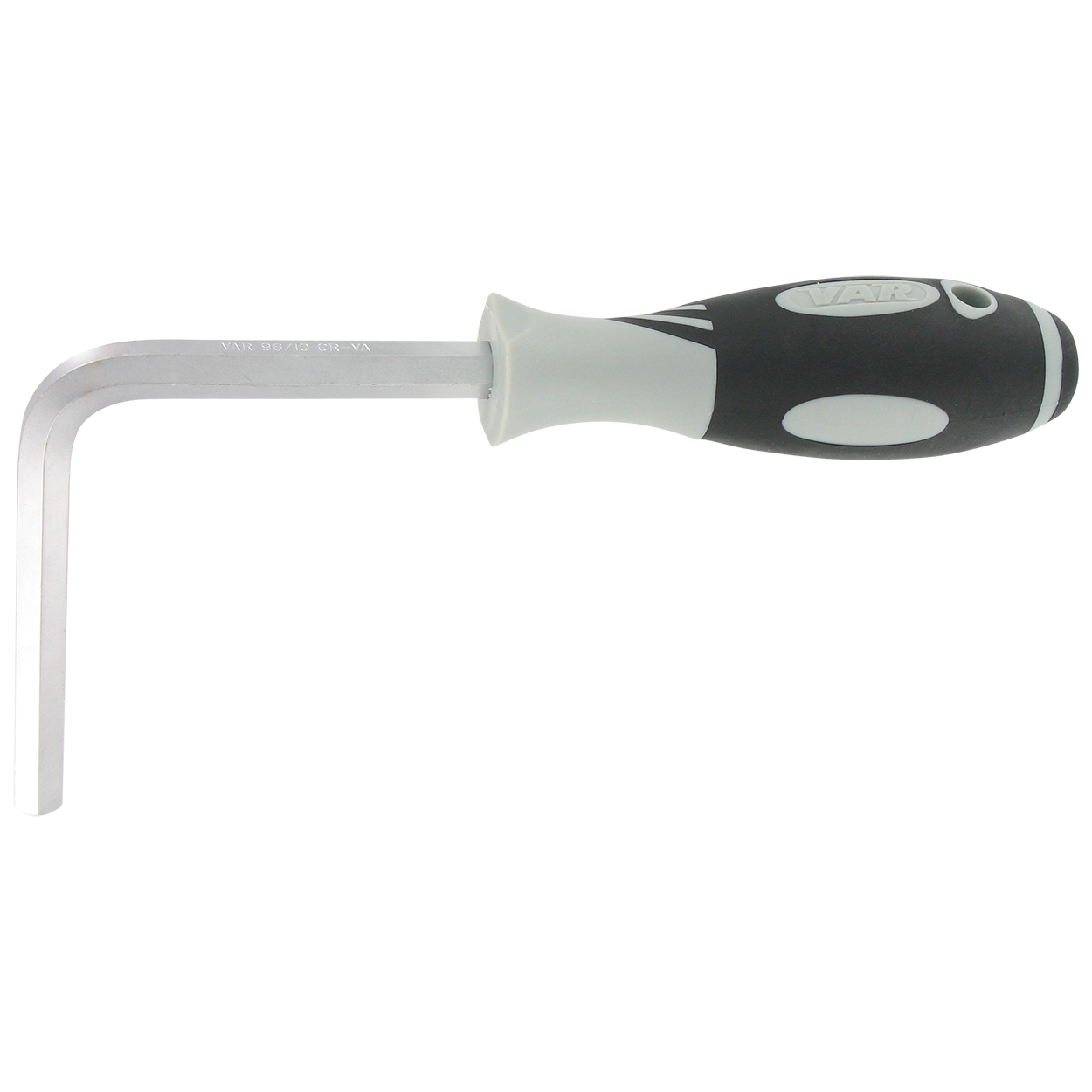 VAR | Clé mâle hexagonale coudée 10 mm pour corps cassette