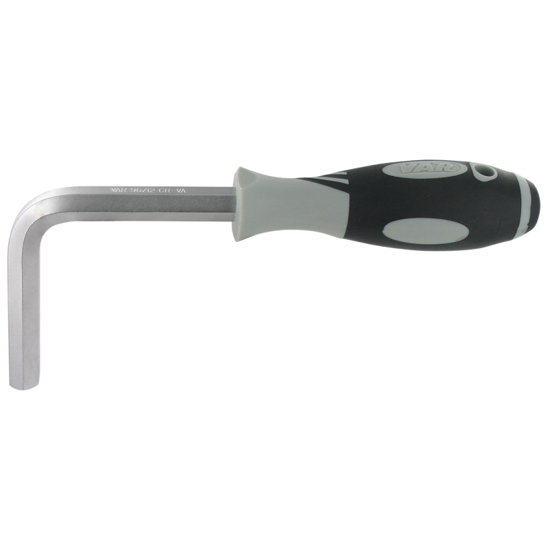 VAR | Clé mâle hexagonale coudée 12 mm pour corps cassette