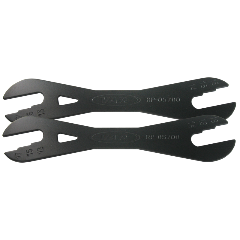 VAR | Set 2 hub cone wrenches 13/14/15/16/17/18mm - carded
