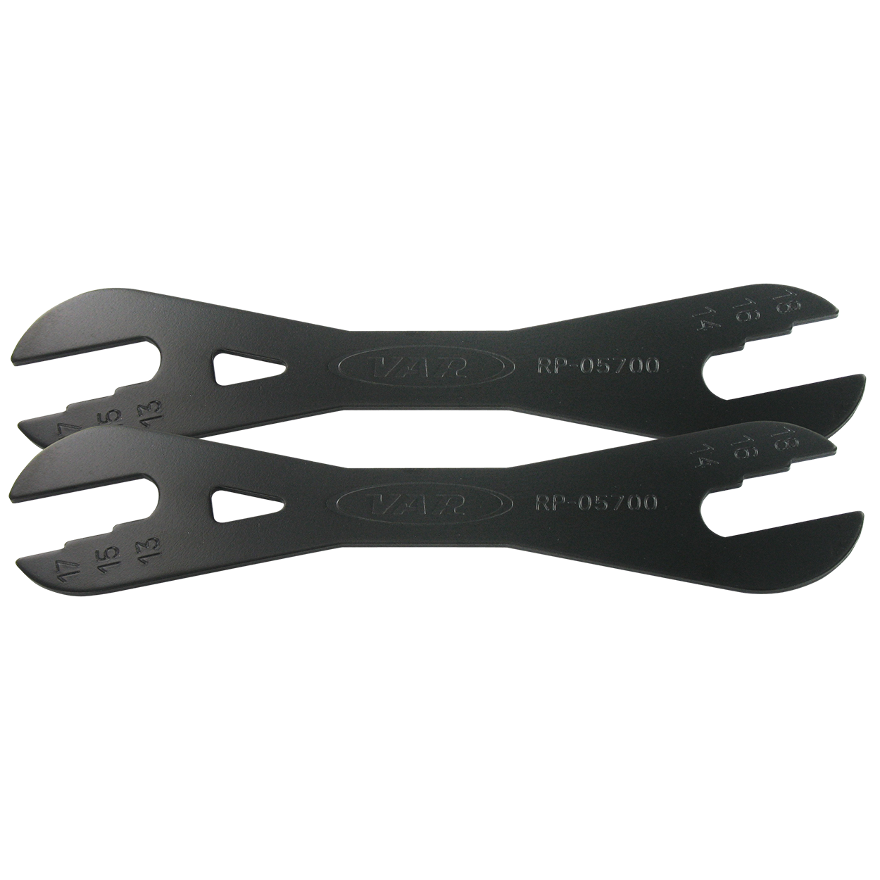 VAR | Set 2 hub cone wrenches 13/14/15/16/17/18mm - carded