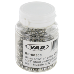VAR | Flacon de 400 billes 5/32'' (3,96 mm)