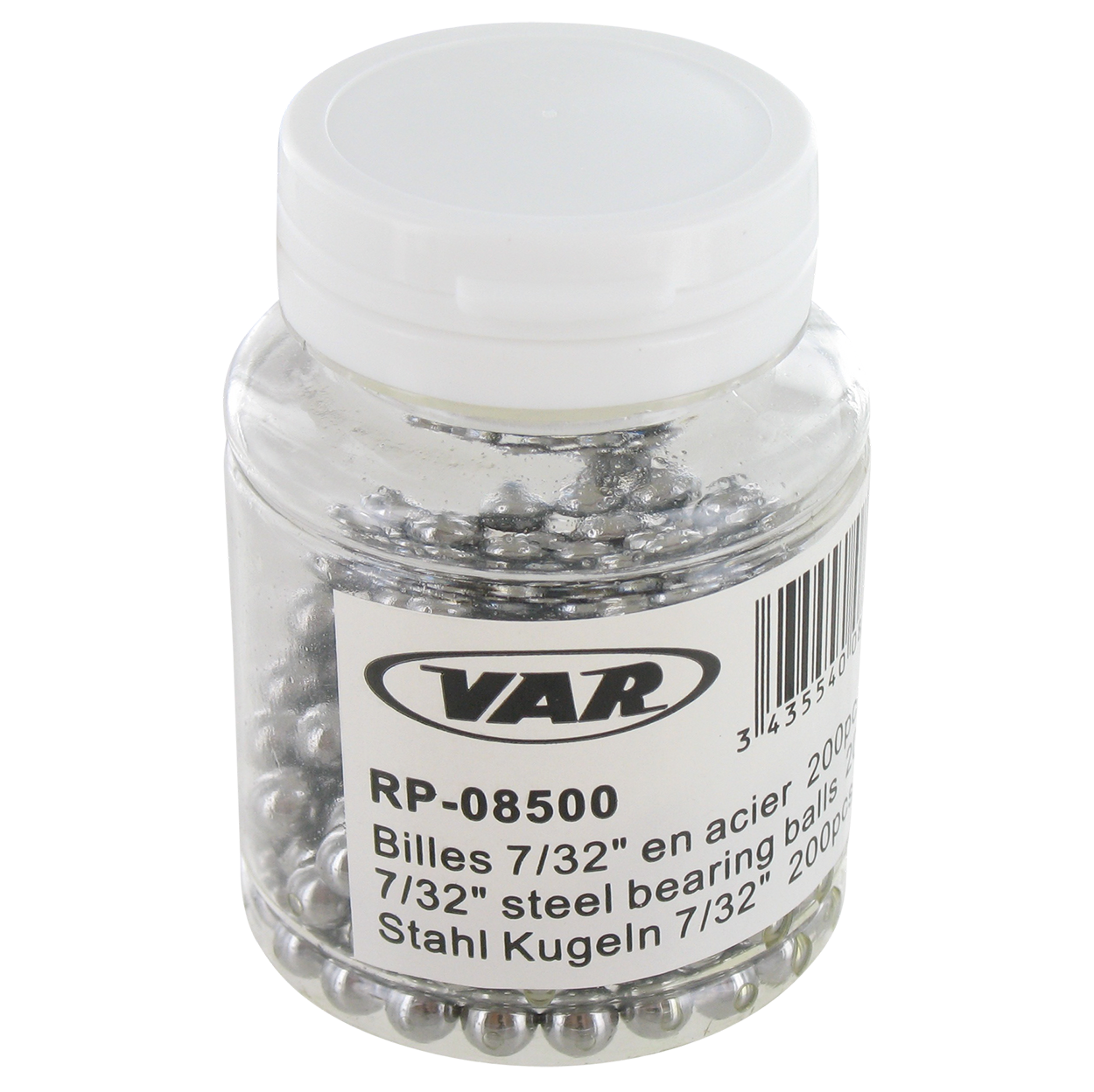 VAR | Sachet de 200 billes, 7/32'' (5,55 mm)