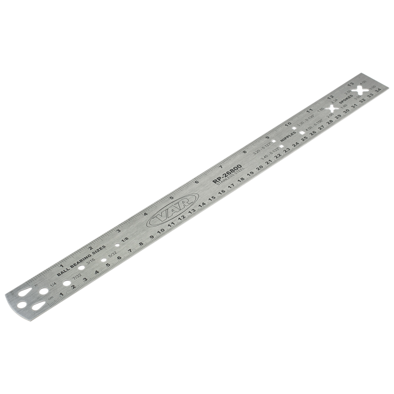 VAR | Règle pour rayons, écrous de rayon & diamètre billes