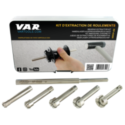 VAR | Kit d'extraction de roulements moyeux 10 à 20 mm - 5 pinces