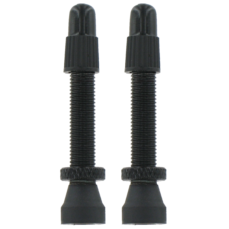 VAR | 2 alloy Presta valves - 35mm black