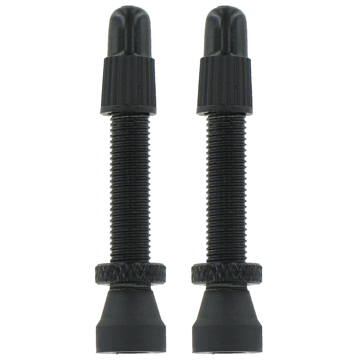 VAR | 2 alloy Presta valves - 35mm black