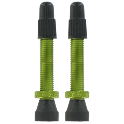 VAR | 2 valves Presta aluminium - vert