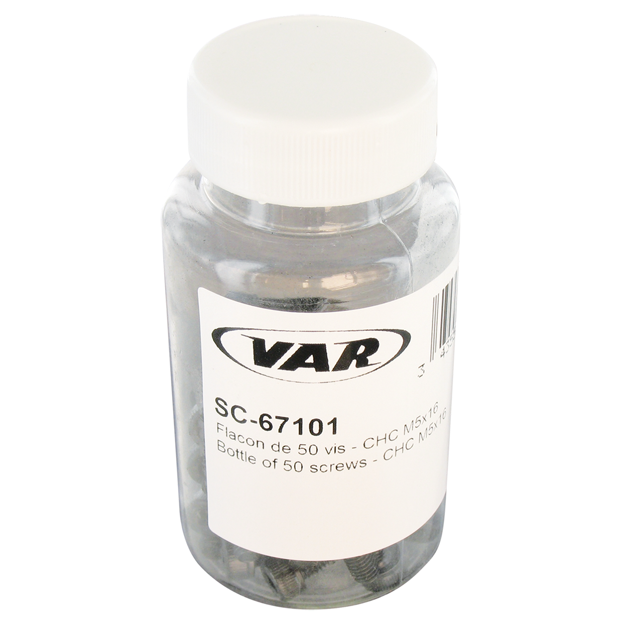 VAR | Bottle holder of 50 screws - CHC M5x16