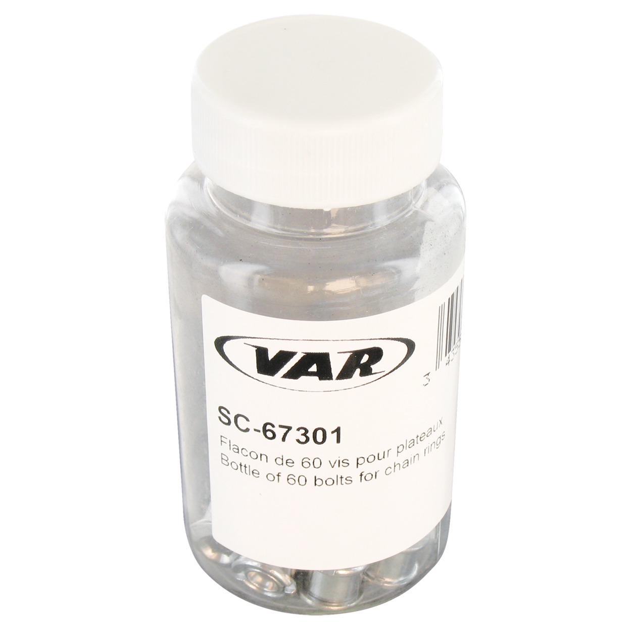 VAR | Bottle of 60 chainrings bolts