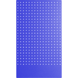 VAR | Tool panel 61 cm- Blue granite painting