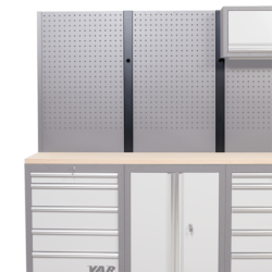 VAR | Montant double - gris martelé