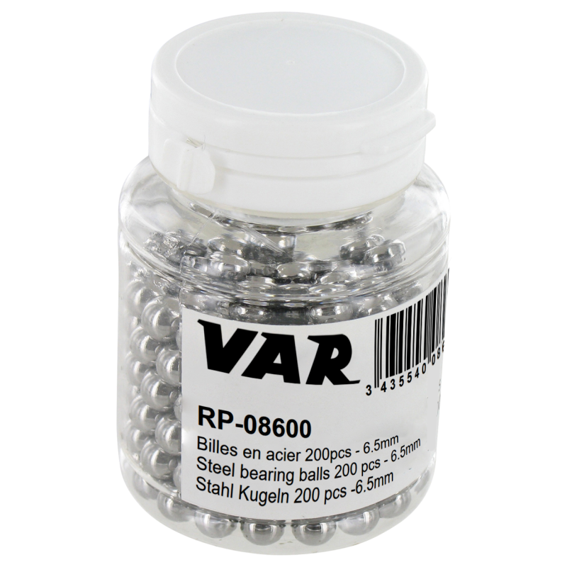 VAR | Flacon de 200 billes 6,50 mm