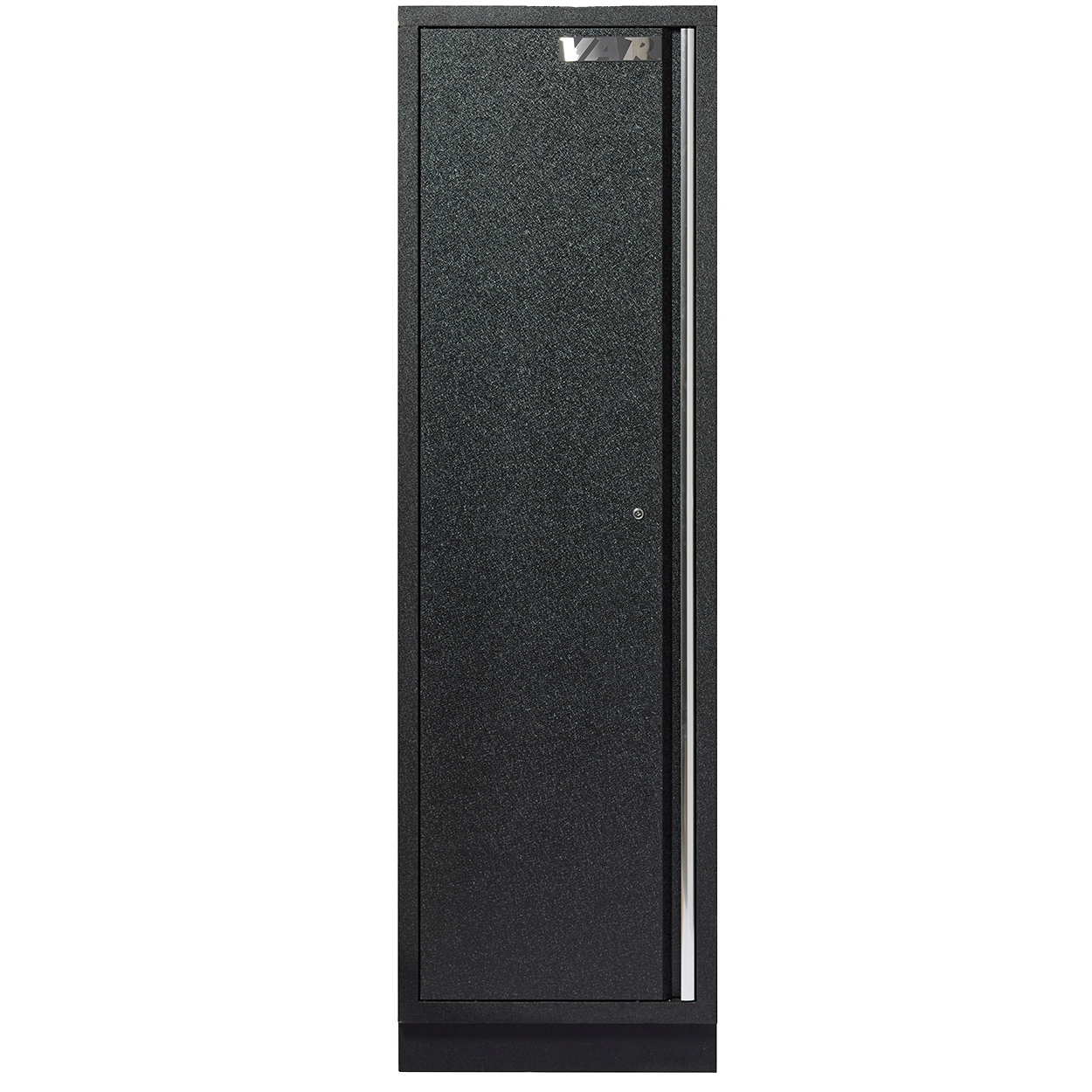 VAR | Tall cabinet with 4 shelves - full black series