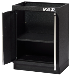 VAR | 2-door floor cabinet - full black series