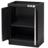VAR | 2-door floor cabinet - full black series