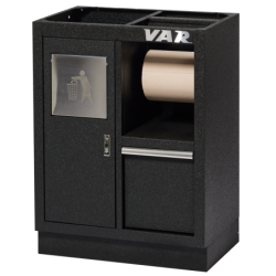 VAR | Trash can cabinet - full black series