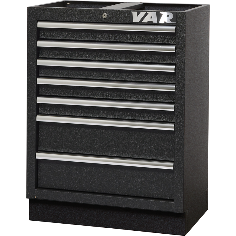 VAR | 7-drawer cabinet - full black series
