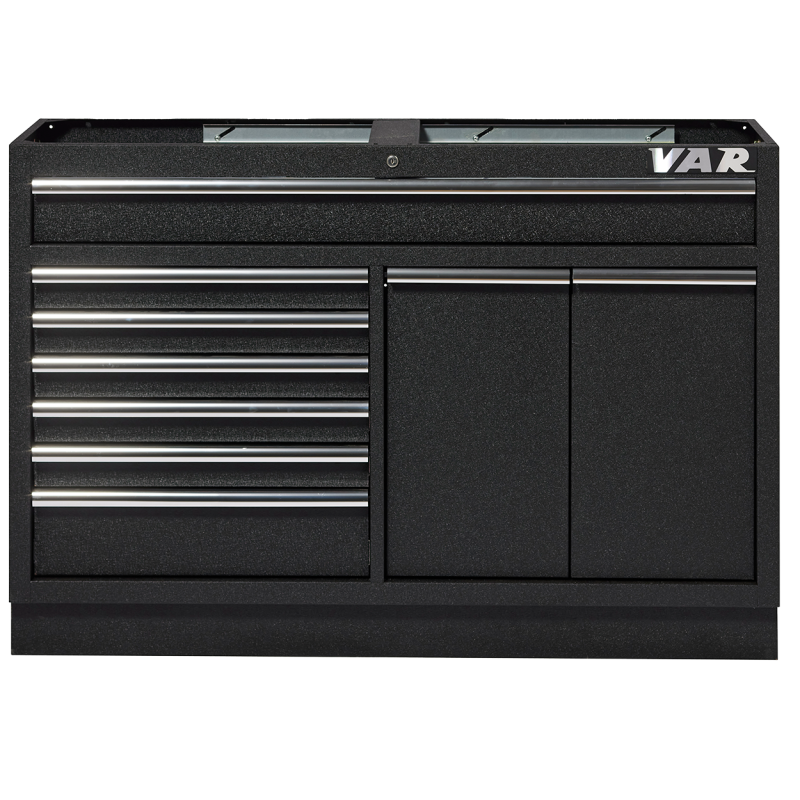 VAR | Large drawer cabinet - 9 drawers - full black series