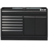 VAR | Large drawer cabinet - 9 drawers - full black series