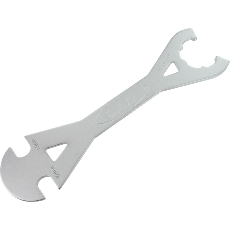 VAR | 15x17mm pedal and BB wrench for Campagnolo, Sachs & Thun SKF - carded