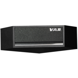 VAR | Corner wall cabinet - full black series