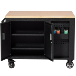 VAR | Servante établi 10 tiroirs 2 portes - Edition noire