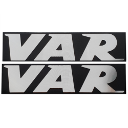 VAR | Set of 2 VAR stickers for black cabinets