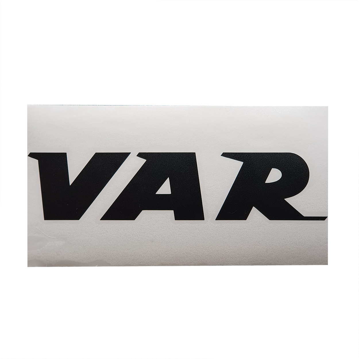 VAR | VAR sticker - black letters - w/o background 234x109mm