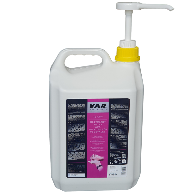 VAR | Hand cleaner - vegetal grit - 5 Liters