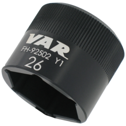 VAR | Flat-faced socket for fork top cap 26mm