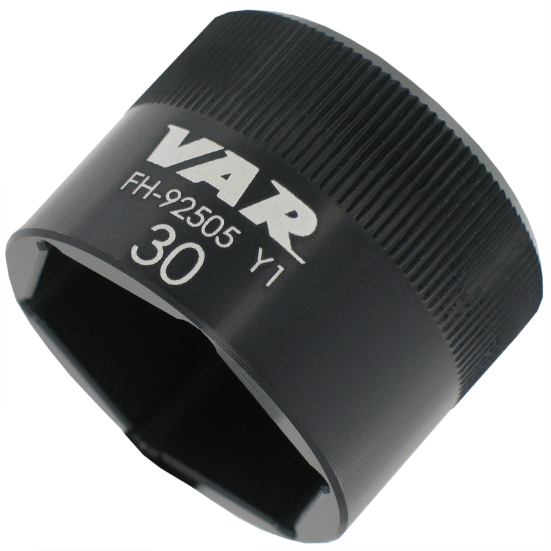 VAR | Flat-faced socket for fork top cap 30mm