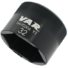 VAR | Flat-faced socket for fork top cap 32mm