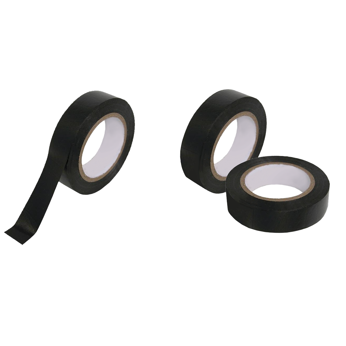 VAR | Set of 3 black self adhesive tape - 15mm x 20m