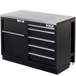 VAR | Plateau inox profond 2 éléments