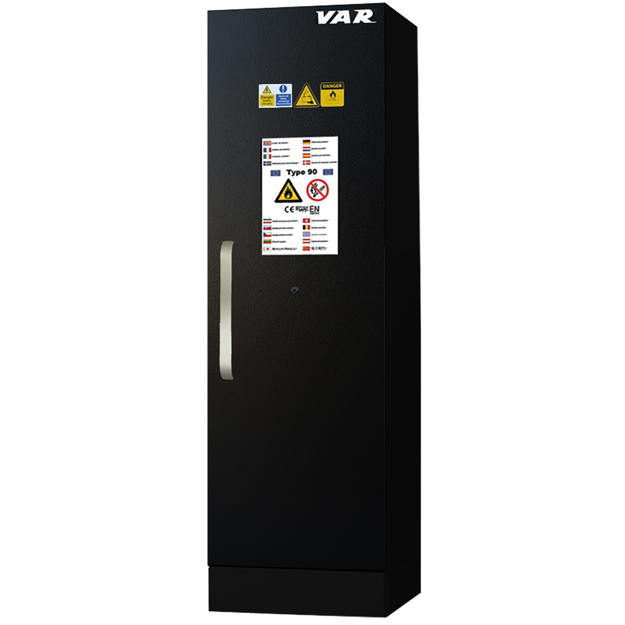 VAR | Armoire stockage batteries haute 60cm - étagères