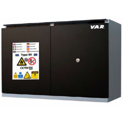 VAR | Armoire stockage batteries basse 110cm - étagère