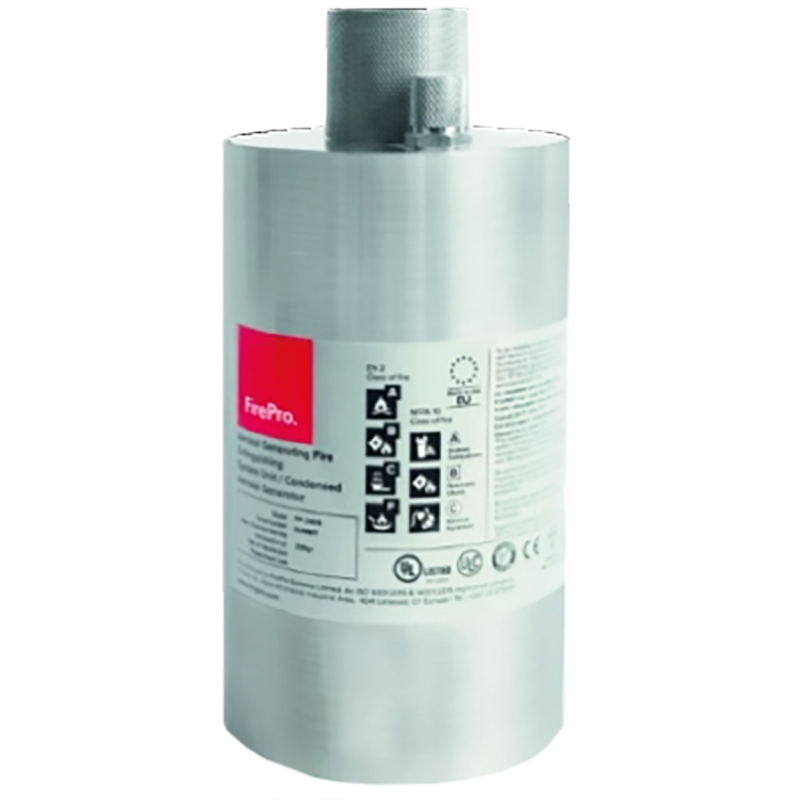 VAR | Automatic fire extinguisher with temperature sensor