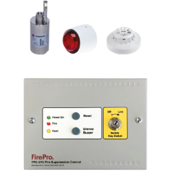 VAR | Alarm with temperature sensor, fire extinguisher + SSI connection