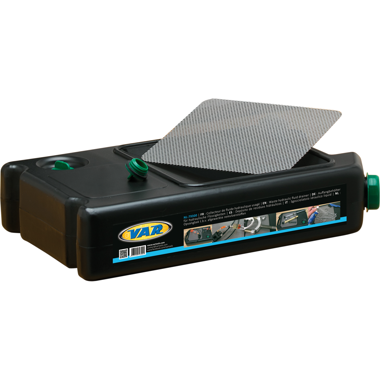 VAR | Collecteur de fluide hydraulique usagé