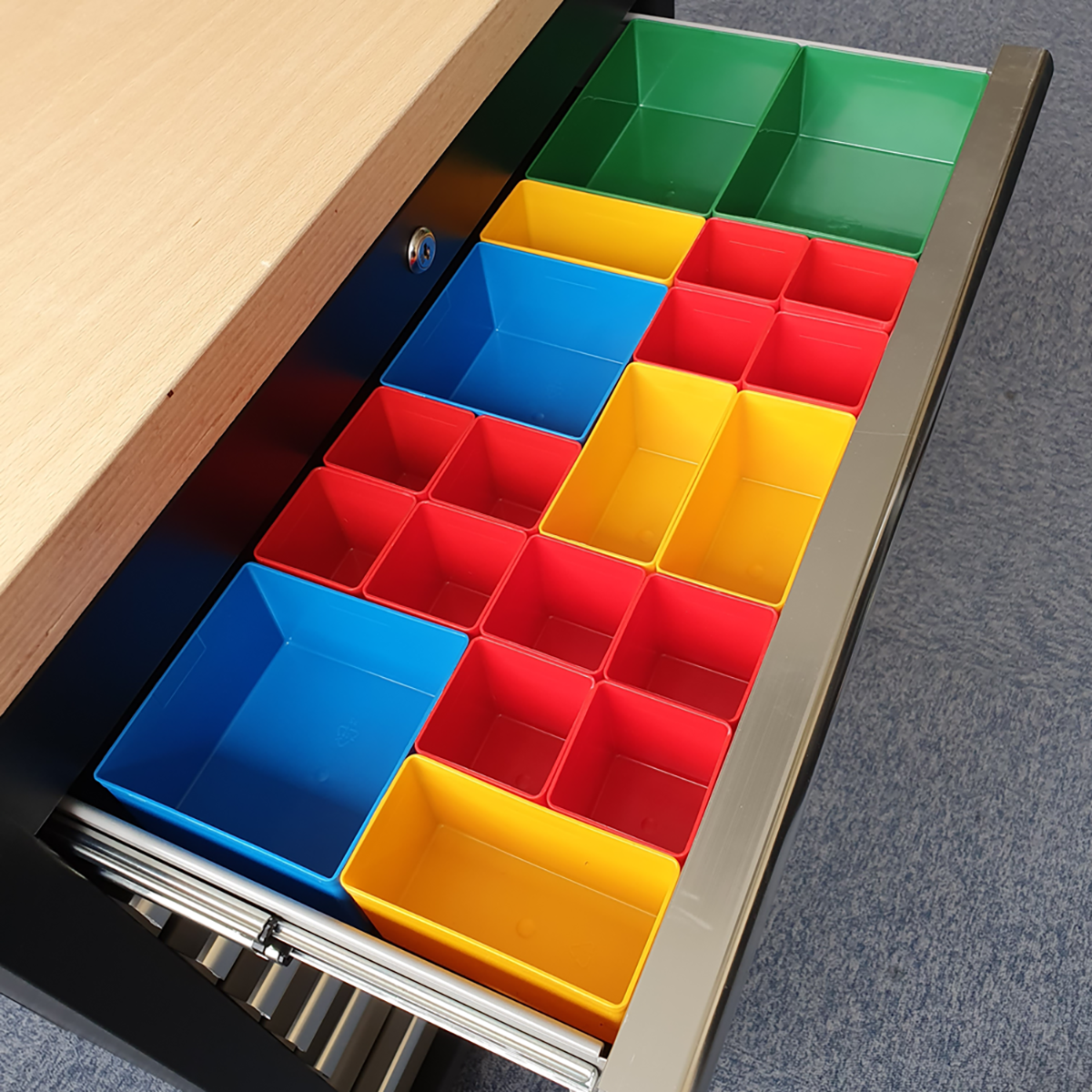 VAR | Set of 39 insert boxes