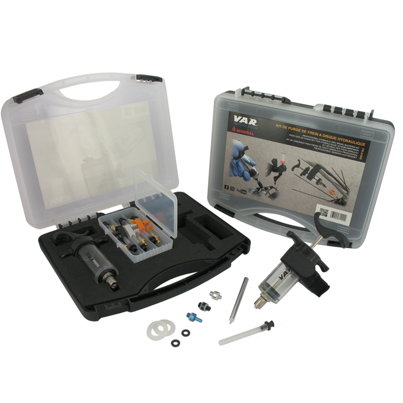 VAR | Mineral brake bleeding kit (Black)