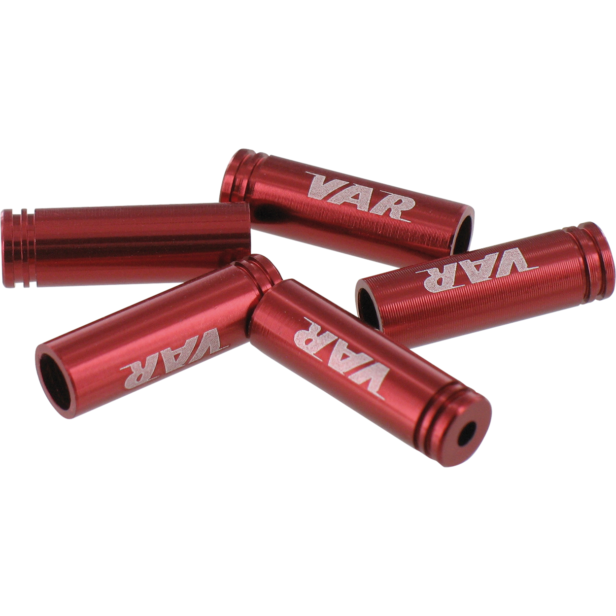 VAR | Sachet de 4 embouts gaine dérailleur - rouge