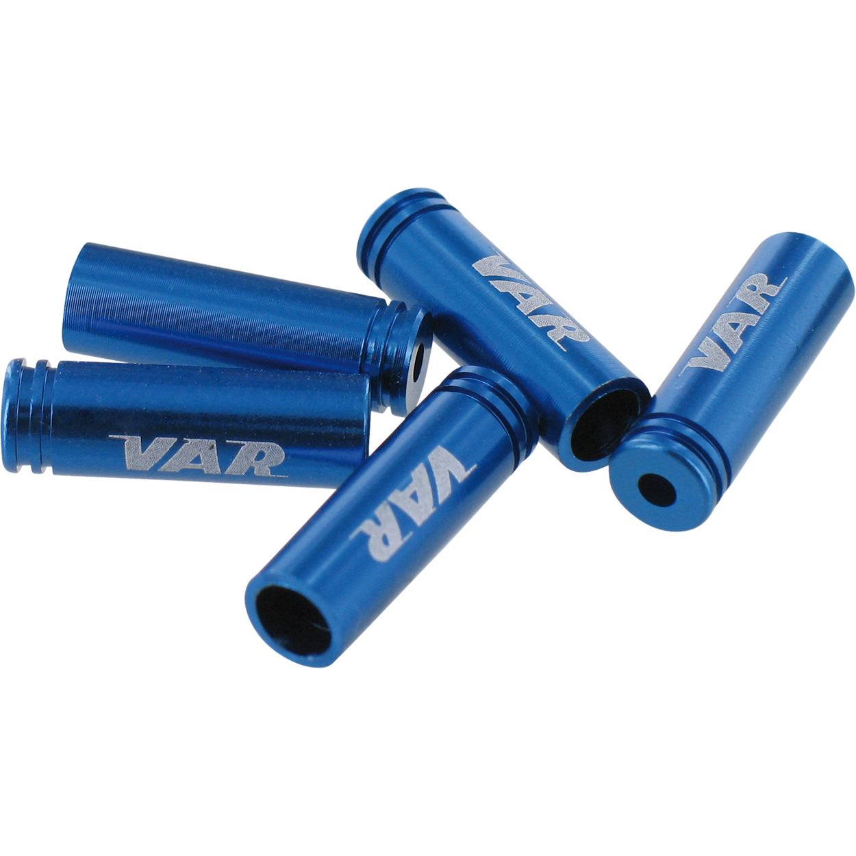 VAR | Sachet de 4 embouts gaine dérailleur - bleu