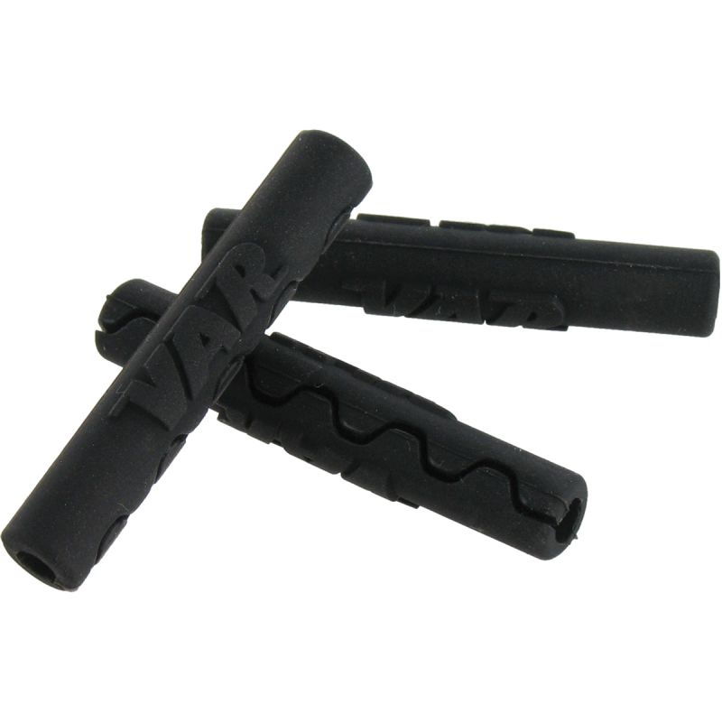 VAR | Polybag 4 cable tips 4mm - black