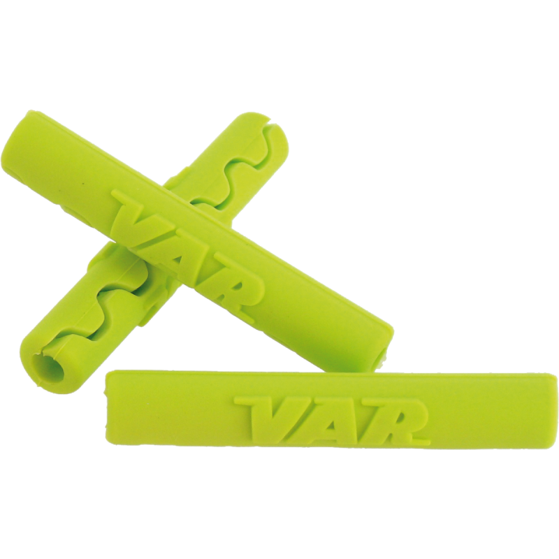 VAR | Polybag 4 cable tips 4mm - green