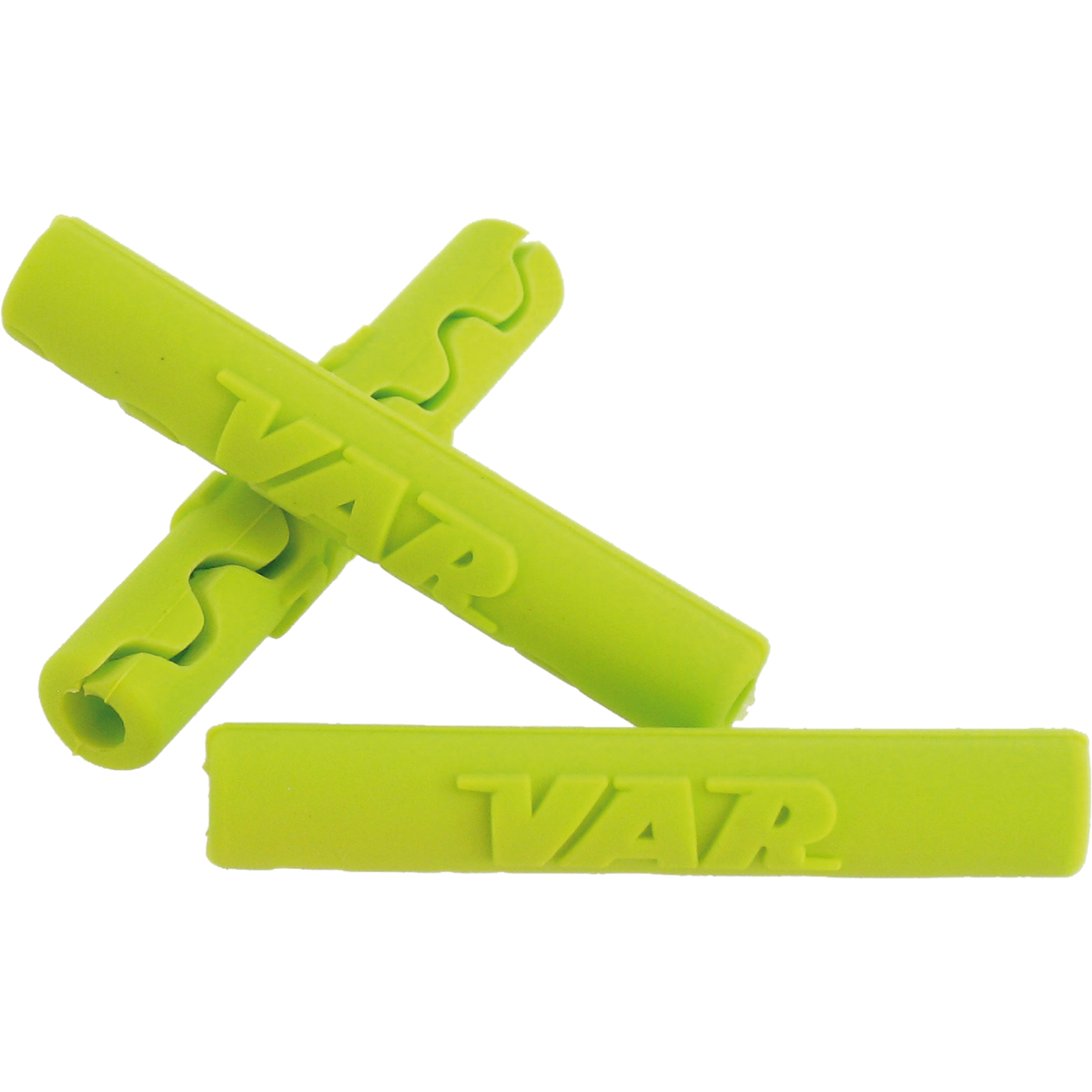 VAR | Polybag 4 cable tips 4mm - green