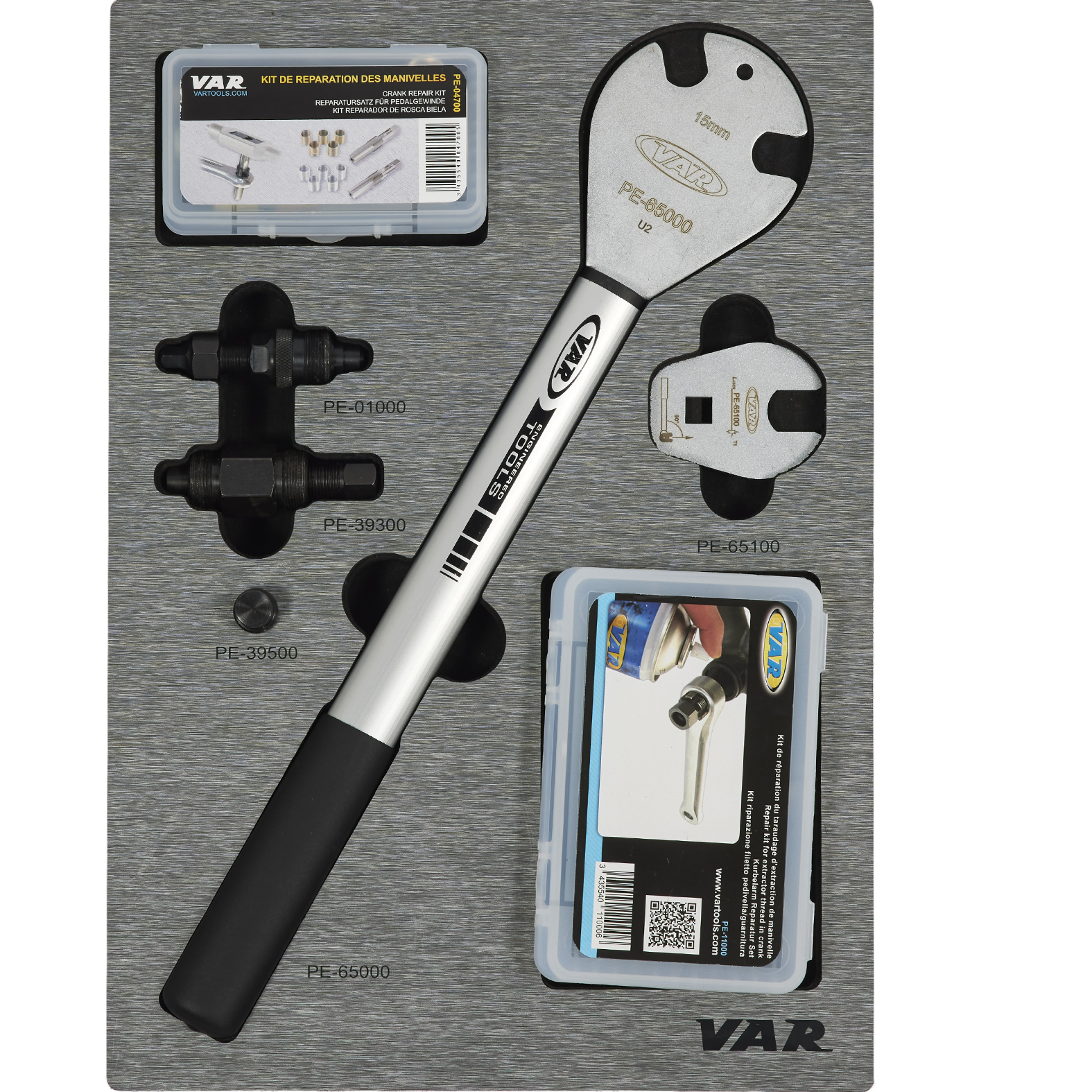 VAR | Tool tray for PE - TOOLS INCLUDED