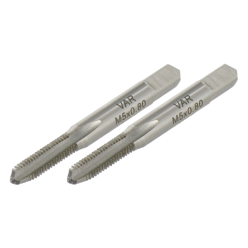 VAR | Set 2 HSS taps 5mmx0.8 for water-bottle, toe-clip, fender & rack boss