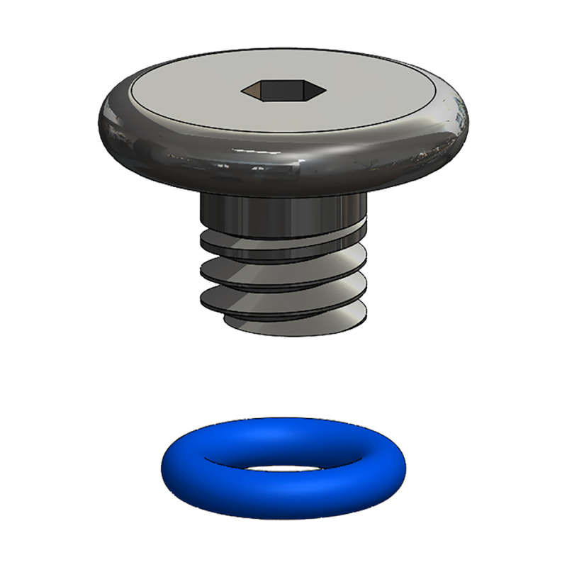 VAR | SHIMANO cap seal blue color bottle 50 pcs 